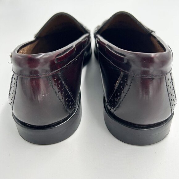 Bass Burgundy Leather Loafers main image 7
